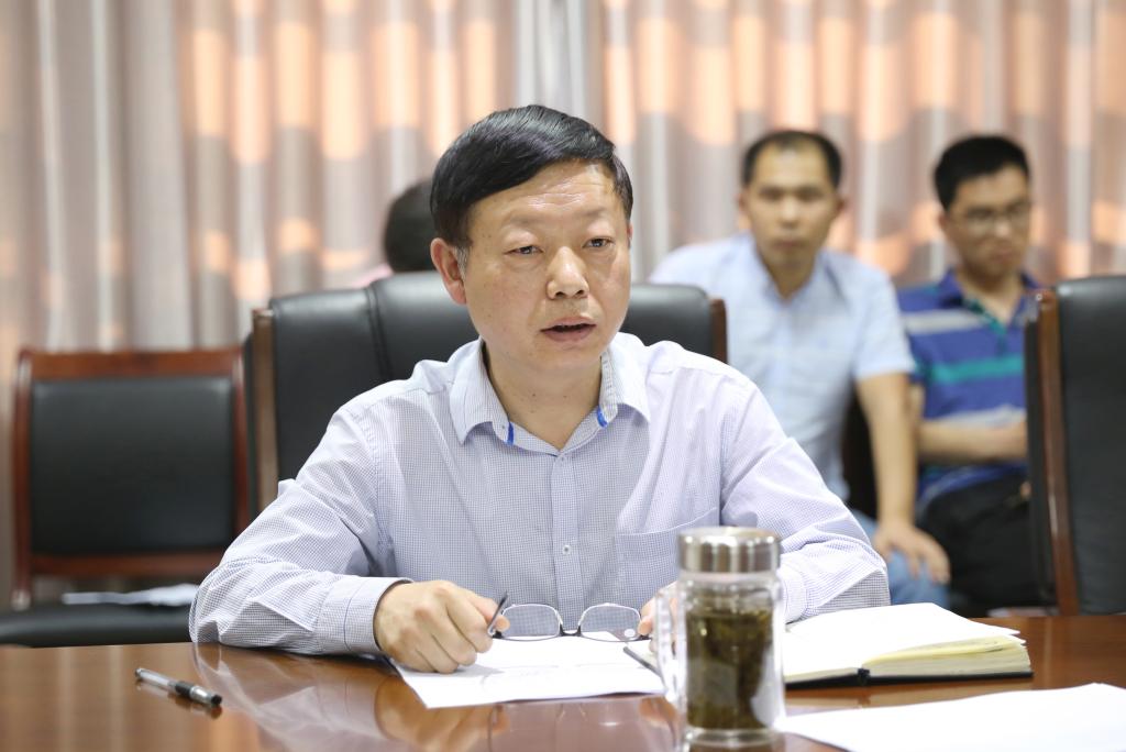 张传来院长发表讲话