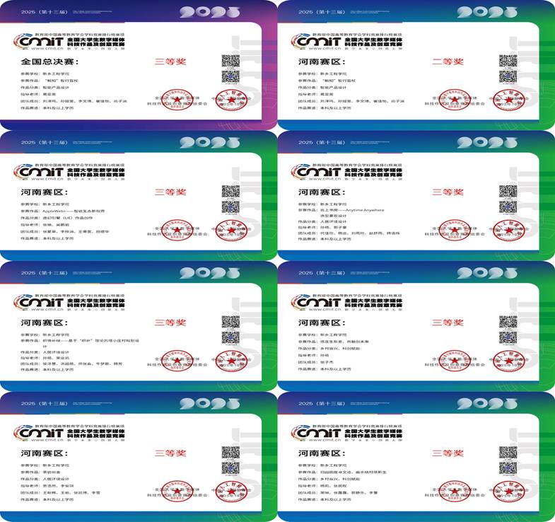 生物工程学院在第十三届全国大学生数字媒体科技作品及创意竞赛省赛中斩获佳绩